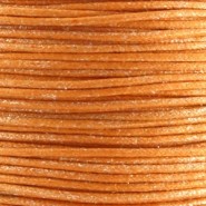 Cordón algodon encerado de 1mm - Naranja metálico